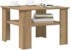 vidaXL Couchtisch Artisan-Eiche 60x60x42 cm Holzwerkstoff 855795 Bild 3