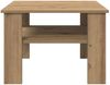 vidaXL Couchtisch Artisan-Eiche 60x60x42 cm Holzwerkstoff 855795 Bild 5