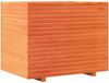 vidaXL Pflanzkübel Wachsbraun 90x60x72,5 cm Massivholz Kiefer 3282606 Bild 2
