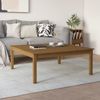 Couchtisch Honigbraun 100 x 100 x 40 cm Massivholz Kiefer [814292] Bild 4