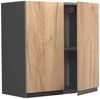 Hängeschrank R-Line Goldkraft Eiche 60 cm J-Shape Vicco Bild 4