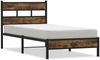 vidaXL Bettgestell ohne Matratze mit Kopfteil Sonoma-Eiche 90x200 cm 4017193 Bild 2