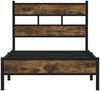 vidaXL Bettgestell ohne Matratze mit Kopfteil Sonoma-Eiche 90x200 cm 4017193 Bild 4
