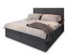 Masseno Boxbett PISA 140x200 cm mit Bonell Matratze und Topper, Doppelbett, Polsterbett mit Kopfteil, Boxspringbett Bild 2