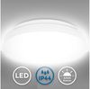 B.K.Licht Deckenleuchte LED Badezimmerlampe 4.000K 1.200lm 12W - BKL1296, LED fest integriert, Neutralweiß, IP44 Spritzwasserschutz Ø29cm Schlafzimmer Büro Flur Bad Küche Bild 3