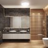 B.K.Licht Deckenleuchte LED Badezimmerlampe 4.000K 1.200lm 12W - BKL1296, LED fest integriert, Neutralweiß, IP44 Spritzwasserschutz Ø29cm Schlafzimmer Büro Flur Bad Küche Bild 2