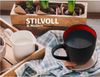 MiaMio Tasse MIAMIO - 6 x 350 ml Kaffeetassen Set Außen Schwarz Innen Farbig Bild 4