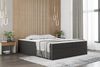 Boxspringbett Schlafzimmerbett PRIMA 120x220cm Stoff Dunkelgrau inkl. Bettkasten Bild 4