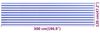 vidaXL Balkon-Sichtschutz Blau und Weiß 120x500 cm HDPE 310894 Bild 5