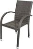 2x Stapelstuhl, ALU, Rattan-Optik, MODESTO Bild 2