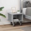 vidaXL TV-Ständer Graues Sonoma 37 x 35 x 35 cm Holzwerkstoff 891053 Bild 4