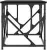 vidaXL Couchtisch Schwarz 45x45x47,5 cm Holzwerkstoff 834120 Bild 5
