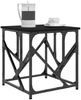 vidaXL Couchtisch Schwarz 45x45x47,5 cm Holzwerkstoff 834120 Bild 3