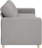 vidaXL 3-Sitzer-Sofa Wolkengrau 220 cm Stoff 4105096 Bild 5