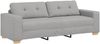 vidaXL 3-Sitzer-Sofa Wolkengrau 220 cm Stoff 4105096 Bild 2