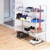 3 x Schuhregal Metall 4 Etagen Bild 2