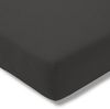 Estella Zwirnjersey Spannbetttuch für Boxspring Topper 100x200x7 cm schiefer (905) Bild 4