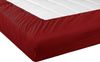 Setex REFIBRA Feinbiber Spannbettlaken dunkelrot 140 x 200 cm Bild 2