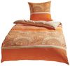 TRAUMSCHLAF Bettwäsche Karlsruhe orange, Mikrofaser, 3 teilig Bild 4