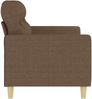 vidaXL 2-Sitzer-Sofa Braun 140 cm Stoff 359238 Bild 4