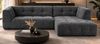Sofa Astaro in grau L-Form 292 x 161 cm Bild 2