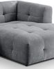 Sofa Astaro in grau L-Form 292 x 161 cm Bild 3