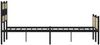 vidaXL Bettgestell ohne Matratze Sonoma-Eiche 140x190 cm Holzwerkstoff 4017290 Bild 5