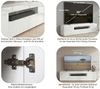 OTTO home Lowboard Basic, 245 cm breit, 47 cm tief, 2 Türen, 1 Schubkasten, Medienboard, Modernes Lowboard für bis zu 98-Zoll-TV – perfekt für die WM Bild 3