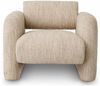 Casa Padrino Luxus Sessel Creme 100 cm - Wohnzimmer & Hotel Möbel Bild 2