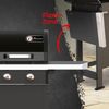 Landmann 'Rexon 2.0' Gasgrill, Gusseisen emailliert schwarz, 120 x 53 x 120 cm Bild 2