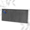 Lycce Wandkissen - Cord, Wandpolster, Rückenkissen Sitzbank, Kopfteil Betten, Polsterung Grau 30x75x4cm Bild 2