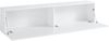 TV-Board >Benevent< in Weiß Hochglanz - 180x40x30cm (BxHxT) Bild 2
