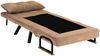 1-Sitzer-Schlafsofa, 'Sando', 78 x 78 x 67, Hellbraun Bild 4