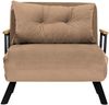 1-Sitzer-Schlafsofa, 'Sando', 78 x 78 x 67, Hellbraun Bild 2