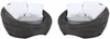 Vente-unique - WHITEHEAVEN Gartensitzgruppe Harz Grau - B 107 cm x H 66 cm x L 101 cm Bild 4