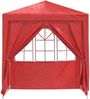 vidaXL Party-Zelt Rot 200 x 200 x 240 cm PE und Stahl 42032994 Bild 4