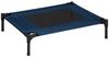 PawHut Tierbett Hundeliege, für Outdoor, Katzenbett, Schlafplatz, aus Stahl, 600D Oxford-Gewebe, Belastbarkeit bis 20 kg, Blau Bild 5