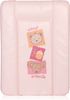 Lorelli Kinder Wickelauflage Softy 50x70 cm waschbar gepolstert erhöhter Rand pink Bild 4
