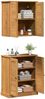 vidaXL Badezimmermöbel-Set mit Regal VIGO 2 pcs Braun und Honigbraun 3328539 Bild 3