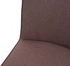 Barhocker HWC-H72, Barstuhl Tresenhocker, Fußablage Stahl Stoff/Textil ~ braun Bild 5