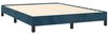 Doppelbett, Bettgestell Modernen ohne Matratze Dunkelblau 140x200 cm Samt d2057e Bild 3