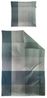 Irisette Mako Satin Bettwäsche Wave 8637-30 Karo salbei grau 135x200 Bild 3
