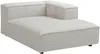 Vente-unique - RUZOLO Sofa Stoff Beige - B 169 cm x H 67 cm x L 330 cm Bild 4