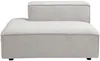 Vente-unique - RUZOLO Sofa Stoff Beige - B 169 cm x H 67 cm x L 330 cm Bild 2