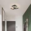Riserva Deckenleuchte LED Deckenleuchte Dimmbar Schwarz 3 Farben Flur Küche 18W, LED fest integriert, Deckenleuchte Bild 3