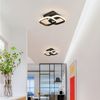 Riserva Deckenleuchte LED Deckenleuchte Dimmbar Schwarz 3 Farben Flur Küche 18W, LED fest integriert, Deckenleuchte Bild 4