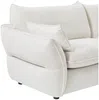 Vente-unique - ZOMILO Sofa Stoff Weiß - B 98 cm x H 84 cm x L 246 cm Bild 4