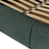 Polsterbett Doppelbett GRACIA 160x200cm Komplettset in Stoff Allora Grün Bild 5