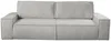 Vente-unique - AMELIA Sofa Stoff Grau - B 102 cm x H 85 cm x L 257 cm Bild 2