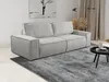 Vente-unique - AMELIA Sofa Stoff Grau - B 102 cm x H 85 cm x L 257 cm Bild 1